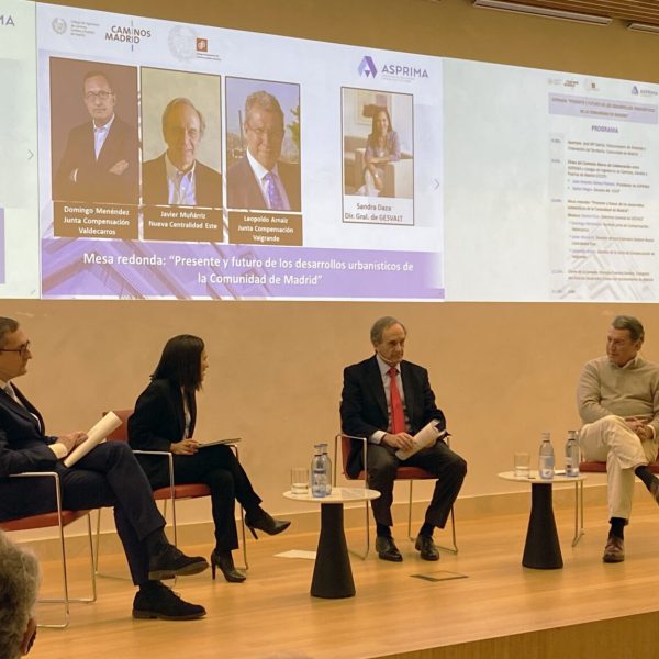 Evento Presente y futuro de los desarrollos urbanísticos de la Comunidad de Madrid